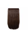 Monobande cheveux raides 60 cm - Châtain noisette