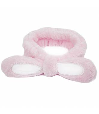 Bandeau maquillage oreilles rose