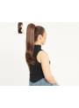 Postiche queue de cheval raide 60 cm - Blond miel