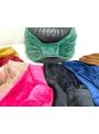 Bandeau velours noeud noir