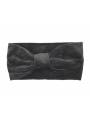 Bandeau velours noeud noir