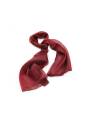 Foulard étole bordeaux effet métalisé