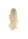 Postiche ponytail réversible pince crabe - Platine