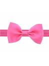 Headband noeud stretch fushia