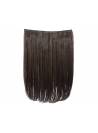 Rajout monobande raide 45 cm - Châtain caramel