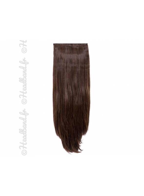 Extensions 8 bandes raides - Brunette