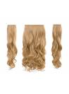Kit extensions cheveux 3 bandes ondulées 50 cm - Blond doré