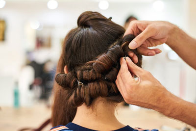 Coiffure soirée