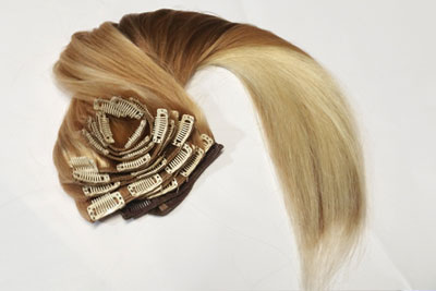 Extensions cheveux clips