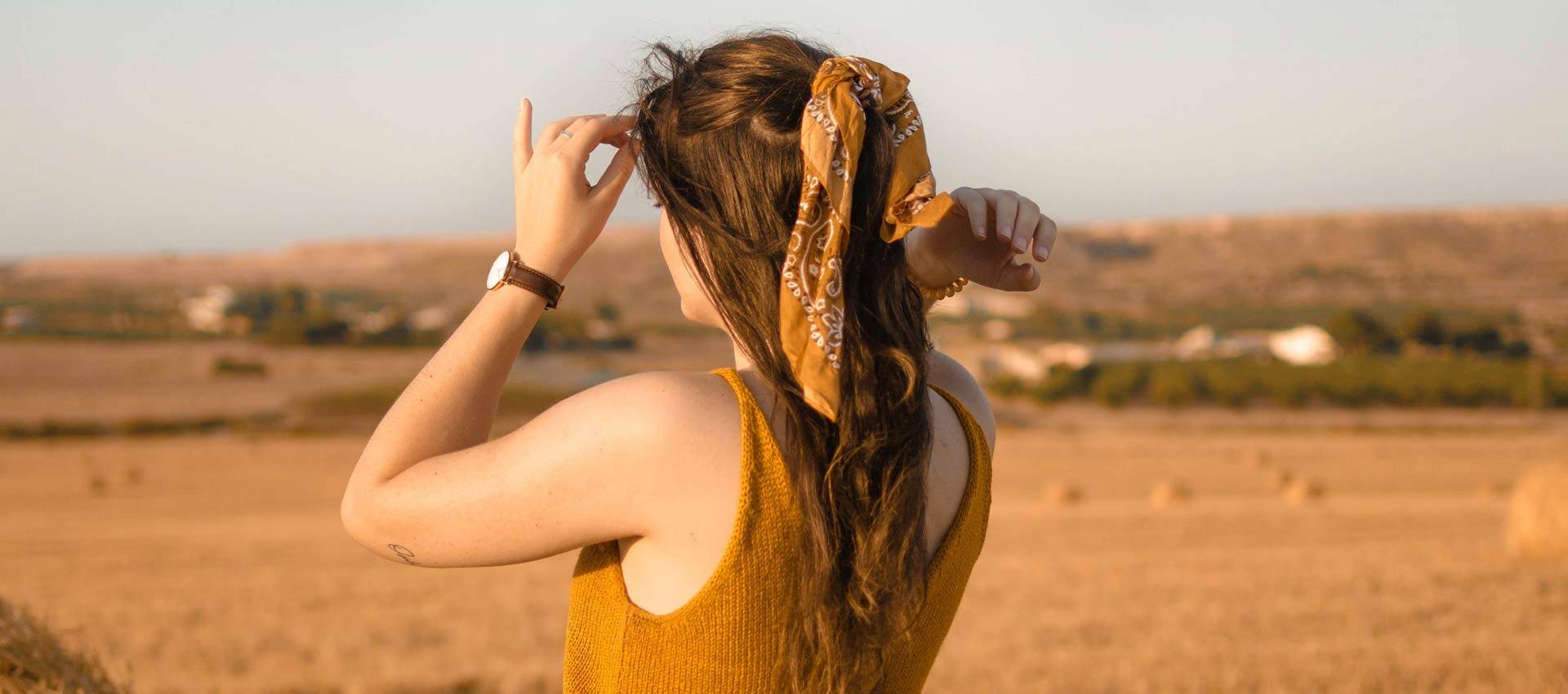 Bandana moutarde